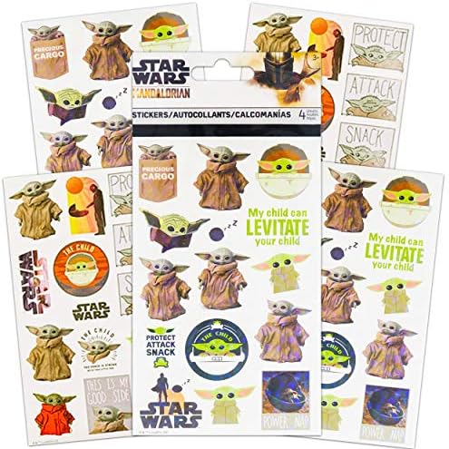 Brzo naprijed Baby Yoda ruksak sa kompletom za ručak - paket sa Baby Yoda ruksakom, Baby Yoda torba za ručak, flaša za vodu, naljepnice, privjesak za ključeve, više / Star Wars ruksak za dječake