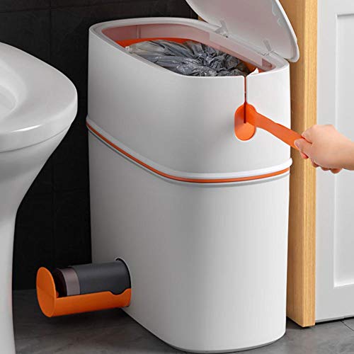 N / kanta za smeće sa poklopcem prenosiva automatska kanta za pakovanje za kuhinjski toalet kupatilo