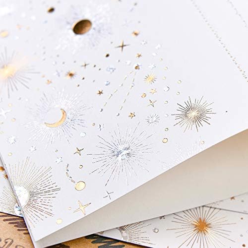36kom set stacionarnog papira i koverti za pisanje zvjezdanog neba, književno ljubavno pismo vrhunska pozivnica za bronziranje, Kreativni mali svježi Set dopisnica u japanskom stilu papir za pisanje pisama