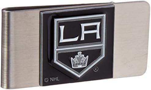 NHL Siskiyou Sports Mens Los Angeles Kings Steel Money Clip one Size Team Color