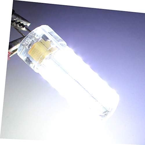 X-DREE AC/DC 12V 4W G4 2835smd LED žarulja za kukuruz 48-LED silikonska lampa neutralna bijela(AC/DC 12V 4W G4 2835SMD Bombilla LED 48-LED Lámpara de silicona, BLANC-o neutro