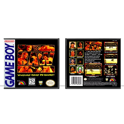 WWF RAW / Game Boy - samo slučaj za igru - nema igre
