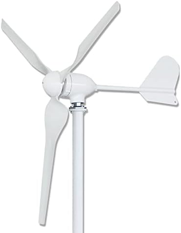 Vjetroturbina 1500w12v24v48v horizontalna osa mala vjetroturbina povjetarac Start domaćinstvo mali sistem za proizvodnju energije vjetra prijenosni ventilator komplementarna otpornost na visoke Temperature (Boja : Bijela