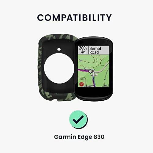 kwmobile futrola kompatibilna sa Garmin Edge 830-Silikonski GPS poklopac