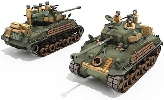 1: 30 skala M4A3E8 America fury srednji tenk Sherman fury 3D papir model kit igračka za djecu Pokloni