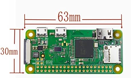 Digishuo Raspberry pi nula w 9 u 1 komplet kompletan komplet 1ghz 512m WTIH dva futrola | 32g SanDisk SD kartica | Mini HDMI | Micro USB | GPIO zaglavlje | 5V 3A američke napajanje
