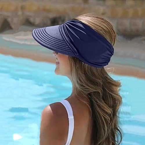 718 šešir ženski vizir široki šešir ljetna sportska kapa na plaži kapa za kišu za muškarce