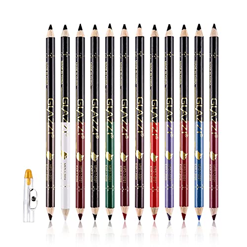 DELISOUL 12 boja olovka za oči Set 4 u 1 dvoglavi profesionalni mat prirodni vodootporan dugotrajno meko sjenilo za oči olovka za