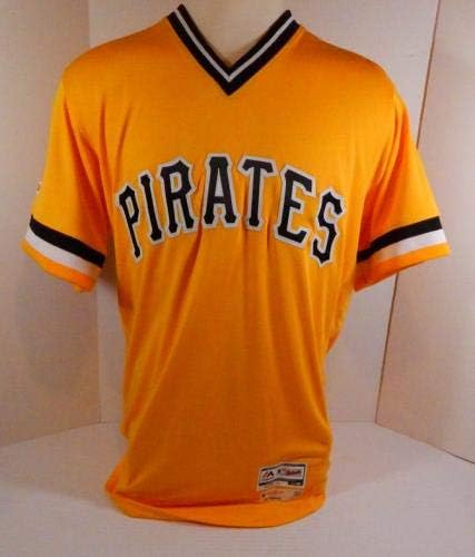 2019 Pittsburgh Pirates Luis Escobar Igra izdana žuti dres 1979 TBTC 150 P 3 - Igra Polovni MLB dresovi