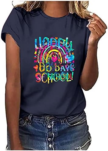Najpopularnija majica za djevojke Ljeto jesen kratki rukav 2023 odjeća pamučna grafika smiješna uredska bluza 5U 5U