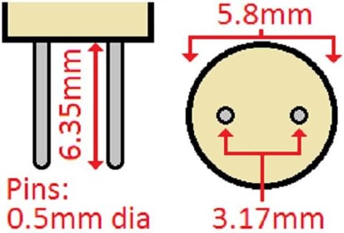 CEC Industries #7327 sijalice, 28 V, 1.12 W, G3.17 baza, t-1.75 oblik