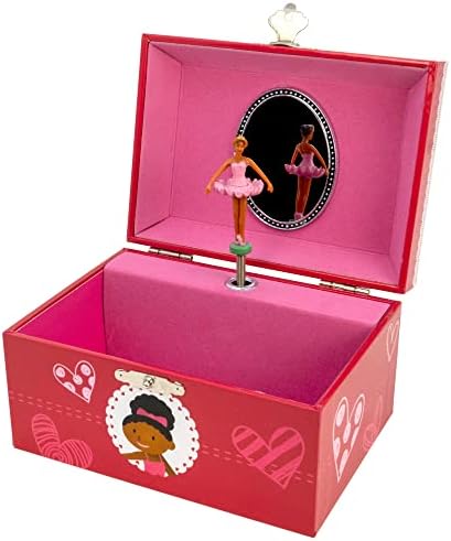 The San Francisco Music Box Company Ballerina sa glazbenim kutijom srca
