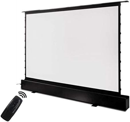ZSEDP 4K 16: 9 Električni motorizirani podni projekcijski projekcijski ekran Crni kristal ARR ekran za dugo bacanje projektora