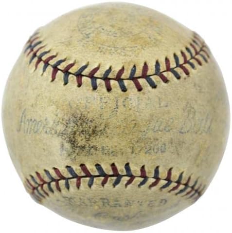 Yankees Babe Ruth & Lou Gehrig potpisao je OAL 1932-33 Harridge Baseball JSA Z07309 - AUTOGREM BASEBALLS