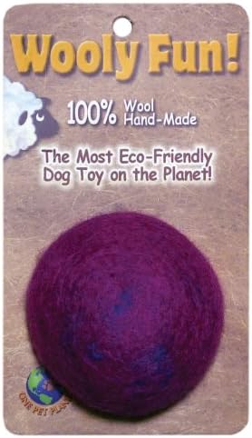 Jedna planeta za kućne ljubimce 86015 3,5-inčni vuneni kuglica igračka