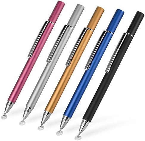 Boxwave Stylus olovkom Kompatibilan je s Monoprice MP Mini SLA LCD rezolucijom SLA 3D pisač - Finetouch Capacition Stylus, Super precizan olovka Stylus - Metalno srebro