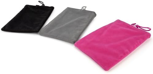 Boxwave futrola za Garmin Nuvi 2599lmthd - baršunasta torbica, rukav od meke velur tkanine sa vezicom za Garmin Nuvi 2599lmthd - Cool Grey