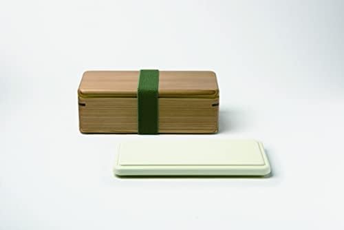 Miyoshi Seisakujyo 0401-0005 Mwood kutija za ručak sa izolovanom svinjom bijelom