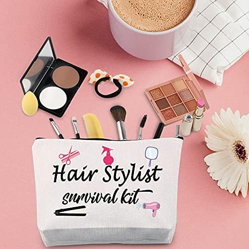 Tsotmo frizerski poklon za kosu stilista šminke za šminku za kosu stilista za preživljavanje kozmetičke torbe nadahnute frizerski poklon