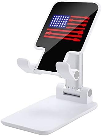 Gitara Američka zastava za stalak za mobitel Sklopivi držač telefona Prijenosni pribor za pametne ploče