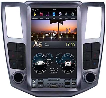 FLYUNICE 11.8 Tesla stil Android 9.0 brza pokretanje Auto Radio Stereo Glavna jedinica za 2004-2009 RX300 RX330 RX350 GPS navigacioni