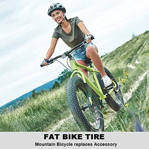 Mohegia debela guma, 20/26 x 4,0 inčna masnoća za bicikl, sklopive perle električne gume za bicikle, kompatibilni široki planinski
