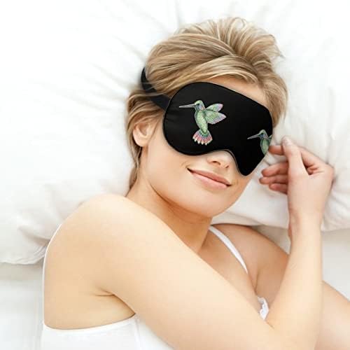 Hummingbird Mekano maska ​​za oči efektivne maske za spavanje za spavanje Udobnost za povezivanje sa elastičnim podesivim remenom