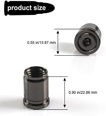 Singaro ventil za gume, 4 komada aluminijumski aluminijski automobil ANTI-THET točak za dizajn guma Pribor za gume, univerzalan za