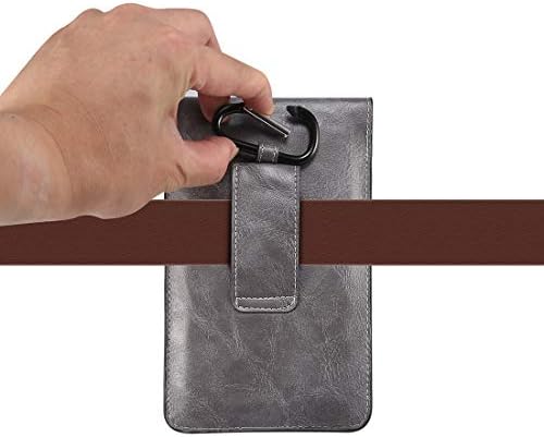 Zhangjun Telefonska torba Universal Telefonska pojasa torbica za torbicu za torbicu za kožu s kopčom za iPhone SE2002,11,11 PRO, 8,7,6,6, XR, XS, X, Torba za mobitel smartfon