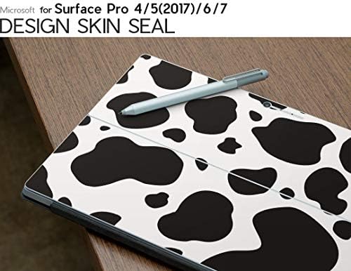 Igsticker ultra tanke premium zaštitne naljepnice za leđa kože univerzalni naklopac za tablet za Microsoft površinu PRO7 / PRO2017 / PRO6 008658 kravlje stabljike crno-bijeli uzorak