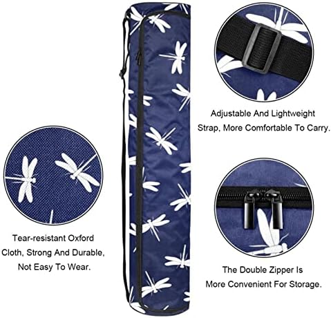 Dragonfly Yoga Mat torba za nošenje s naramenicom torba za jogu torba za teretanu torba za plažu