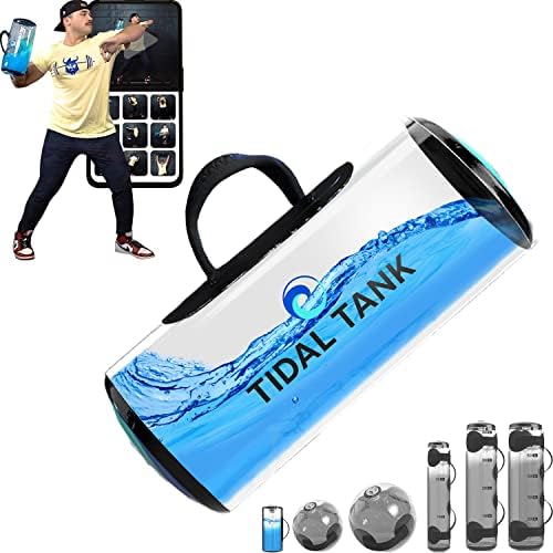 Tidal Tank-originalna aqua bag kettle bell - torba za trening sa težinom vode - Ultimate core and balance workout - prenosiva Fitnes