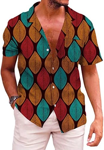 KYKU AFRICAN Dashiki majice Tribal Print majica s kratkim rukavima