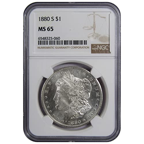 1880 S Morgan Dollar MS 65 NGC 90% srebrna Nepriručena SKU: IPC9503