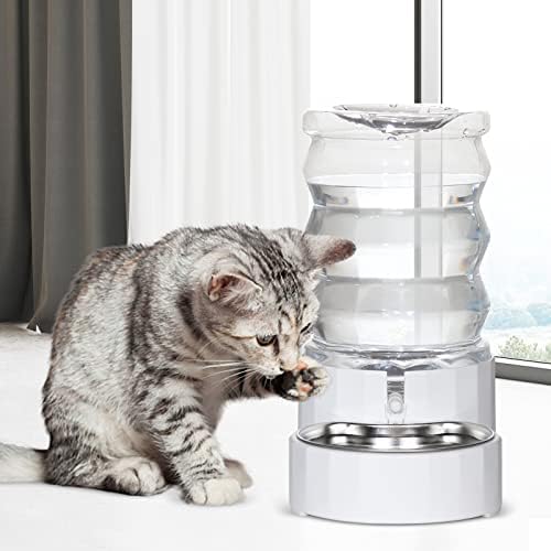 Sfozstra automatska Voda za kućne ljubimce, hranilica za mačke, posuda za hranjenje kućnih ljubimaca, 3l Automatski dozator vode velikog