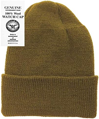 Topla zimska kapa za sat vunena kapa napravljena u SAD-u po vojnim specifikacijama