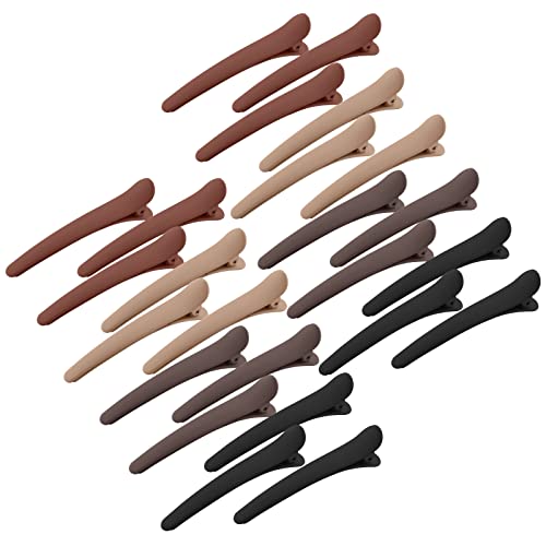 24 kom kopče za kosu za styling Sectioning, YISSION 3.1 Inch mat Alligator hair Clips Hair Barrettes No Crease Duck Billed Hair Clip, Hair Styling Accessories For Women Girls