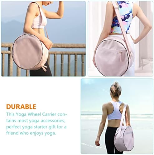 LIOOBO putni dodaci Yoga Wheel Yoga Accessories Wheel torba za fitnes nosač Yoga Prop torba za točkove putna torba najlon Yoga Supply