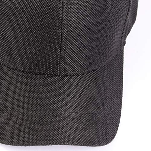 Oversize XXL bejzbol kapa od lažnog platna,prozračna tkana kapa velikog Tate,strukturirana sportska kapa za velike glave 23,5-25