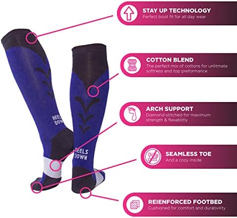 C4 Konjičke čarape za jahanje visokih performansi - jahanje i visoka pokretačka prtljažnika preko kalefnih koljena visoke čarape za žene