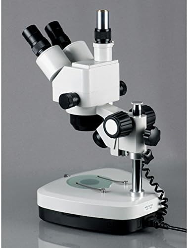 Amscope SH-2T-C2 Professional Trinocularni stereo zumirani mikroskop, WF10x okulacije, 10x-40x uvećanja, 1x-4x zumiranje objektivne,