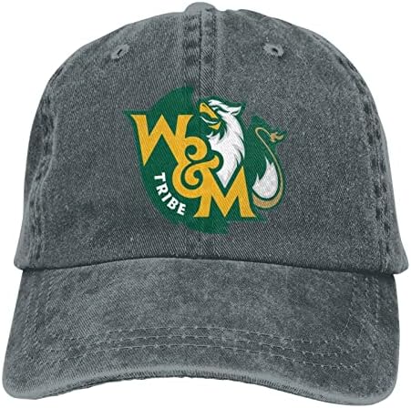 Fakultet Williama i Mary Classic kaubojski šešir Podesivi bejzbol kapu unisex casual sportski šešir
