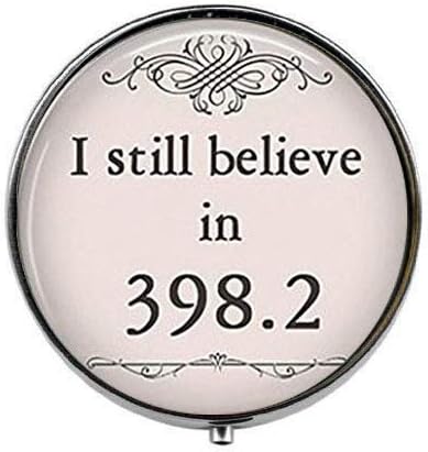 Još uvek verujem u 398.2-Fairy Tale Art Photo Pill Box - Charm Pill Box-staklena kutija za slatkiše