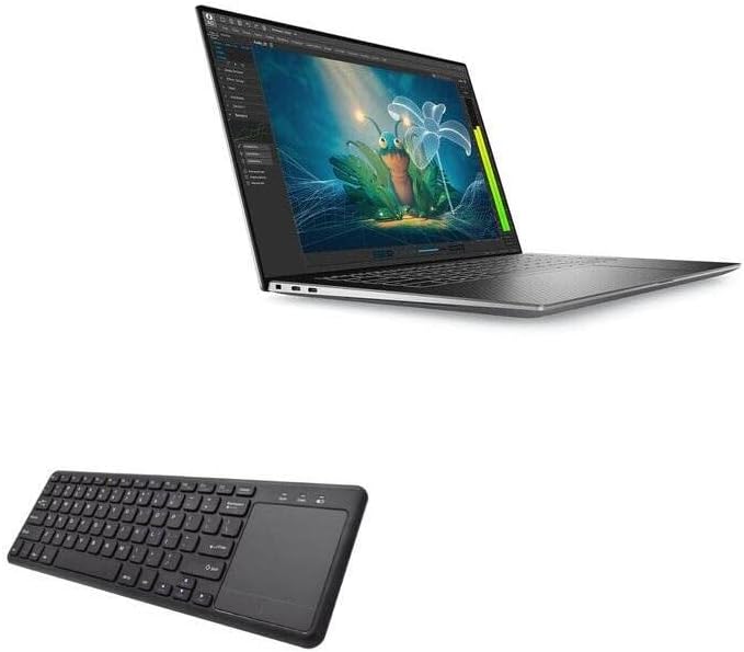 BoxWave tastatura kompatibilna sa Dell Precision 15 - MediaOne tastaturom sa TouchPad-om, USB Fullsize tastaturom PC Wireless TrackPad