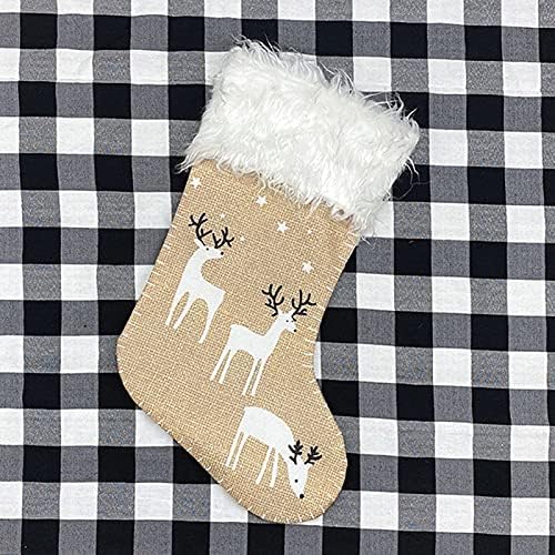 Božićna čarapa za pohranu za pohranu Skladištenje CANDY CONTERER Xmas Tree Viseći ukras