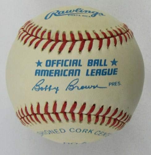 Phil Linz potpisao je AUTO Autogram Rawlings Baseball B115 - autogramirani bejzbol