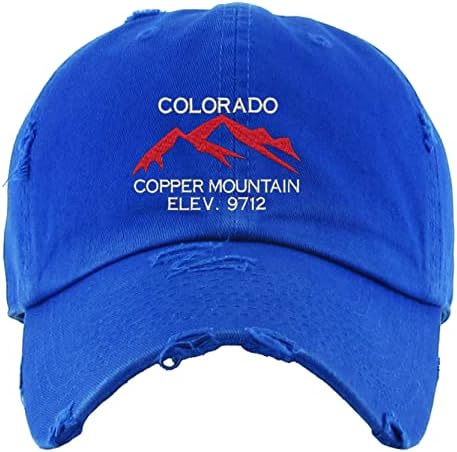 Kolorado bakar Mountain tata šešir vez vintage Podesiva vezena kapa