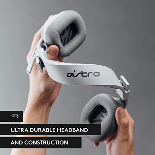 Astro A10 Gaming slušalice Gen 2 žičane slušalice - slušalice za igranje preko ušiju sa mikrofonom koji se okreće za utišavanje zvuka, 32 mm drajveri, za Xbox seriju X|s, Xbox One, Playstation 5/4, Nintendo Switch, PC, Mac-Grey