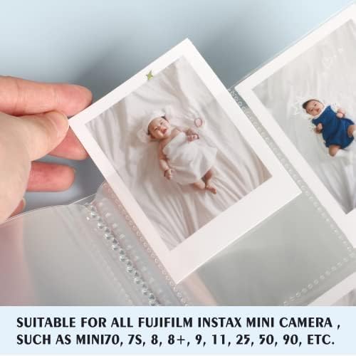 640 džepovi 2x3 Mini foto album rukavi za slike Fujifilm Instax Mini 50s 70 90 11 Fujifilm Instax Mini Kamera, Polaroid Snap PIC -