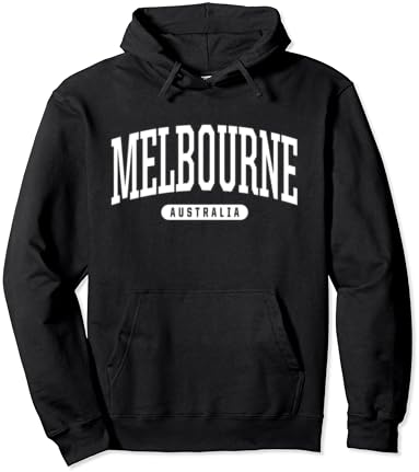 College Style Melbourne Australija Suvenir Poklon Pulover Hoodie